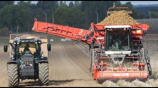 Unique en Belgique😱/Jcb 4220 Noir⚫/Jcb 4220/3230/Benne la Campagne/Dewulf Kwatro/[Ferme du Saulcoir]