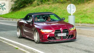 Cars Leaving Nürburgring Tankstelle - R34 GTR, 700HP M3 F80, GT3 CUP-R, Delta HF, LOUD Corvette..