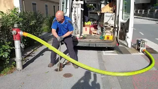 Wartung von Hydranten