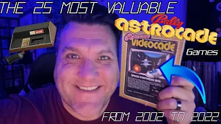 25 Most Valuable Bally Astrocade Games (From 2002 to 2022)