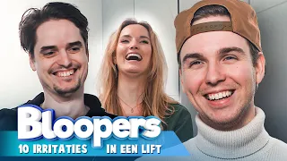 Fliep Flap in de lift! - IRRITATIES IN EEN LIFT BLOOPER VIDEO