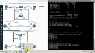 Конфигурация BGP  маршрутизации