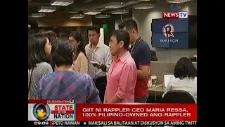 SONA: Rappler, binawian ng Certificate of Incorporation ng SEC