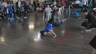 отбор до 2 лет bboy Динамит vs Вритм - "ALL OPTION" break dance battle