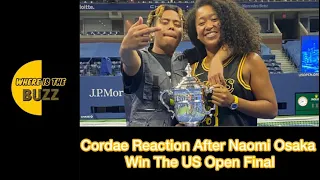 Cordae Reaction After Naomi Osaka Win The US Open Final