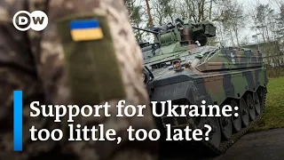 Ukraine worries about support from its allies | DW News