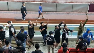 PSYWAR!! AKSI BOBOTOH SAAT AWAY STADION JATIDIRI SEMARANG, PSIS VS PERSIB 1-3