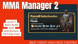 MMA Manager 2 : Weekly Tournament Winner against Big Fighter