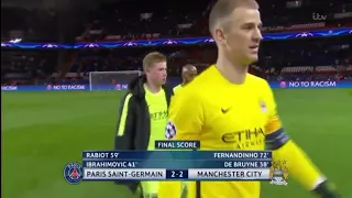 PSG 2-2 Man City  Extended Highlights & All Goal 2O16 HD