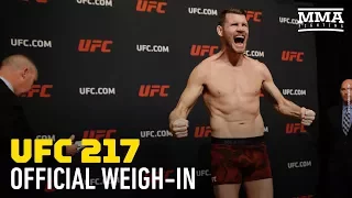 UFC 217 Official Weigh-Ins - MMA Fighting