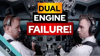 Can an Airplane land if BOTH engines fail?