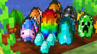 Minecraft but you can Grow Custom Diamonds