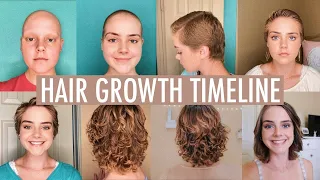 FROM BALD TO BOB: my hair growth timeline