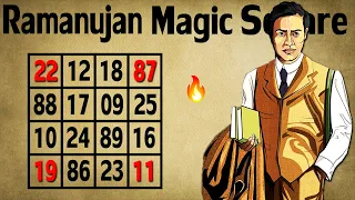 Ramanujan Magic Square!