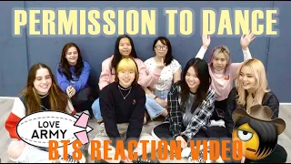 [DIVERSITY] BTS (방탄소년단) - PERMISSION TO DANCE Reaction Video | CREW EDITION