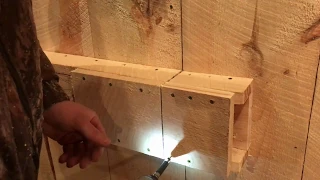 Super Simple, Super Easy Wooden Door Latch for Barn Doors