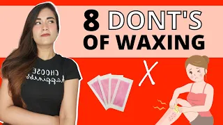 DON'T do these things after waxing