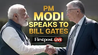 LIVE: India's PM Modi Interacts with Former Microsoft CEO Bill Gates