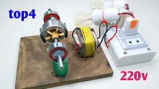 Awesome Free Electricity Top4 220v Generator Magnet Copper Coil Free Energy With Your Home