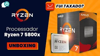 AMD RYZEN 7 5800X DO ALIEXPRESS UNBOXING