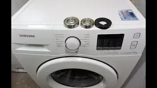 Wymiana łożysk w 8 kg pralce Samsung WF80F5E0W2W . Bearings replacement in a washing machine Samsung