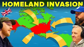 Could The US Defend From An Invasion of the Homeland REACTION!! | OFFICE BLOKES REACT!!