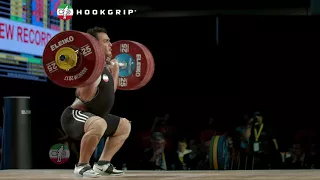 Sohrab Moradi 233kg Clean and Jerk 94kg World Record (417kg Total)