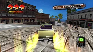 Crazy Taxi 3 - West Coast - $260,952.67 - MENTAL License - Zax - 567 customers | PC gameplay