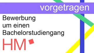 Wie bewerbe ich mich an der Hochschule München für einen Bachelorstudiengang?