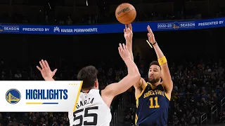 Klay Thompson Puts Up 32 Points in Win over Timberwolves