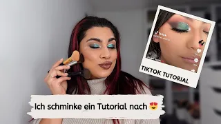 Wir schminken ein Makeup TikTok Tutorial nach ! Geht das wirklich so leicht?! l Elanhelo