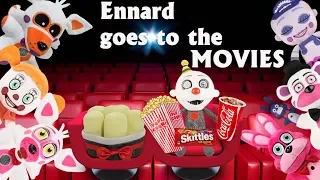 Fnaf Plush-Ennard Goes to the MOVIES!!!