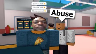 POV: You're the customer in Cook Burgers (ROBLOX)