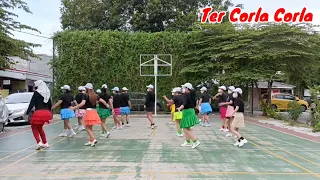 💃TER CORLA CORLA LINE DANCE# DEMO : HAPPY COLORFUL TCI💃