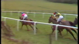 Horse Racing 1983 Welsh National  Burrough Hill Lad + Replay & Enclosure