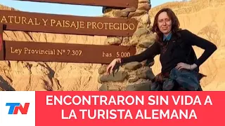 CONMOCIÓN: Encontraron muerta a la turista alemana que había desaparecido en un cerro en San Juan