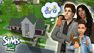 The Burb Family Moves to Pleasantview! ✨ Sims 2 Speed Build
