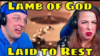 First Time Hearing Laid to Rest by Lamb of God (Official HD Video) THE WOLF HUNTERZ REACTIONS