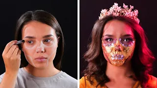 CREEPY MAKEUP TRANSFORMATIONS || 5-Minute Movie Makeup For Your SFX Look