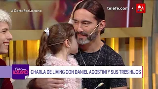 Terapia familiar con Daniel Agostini y sus hijos - Cortá por Lozano