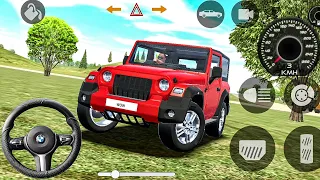 Indian cars simulator | Mahindra Thar car driving | Gadi wala android gameplay