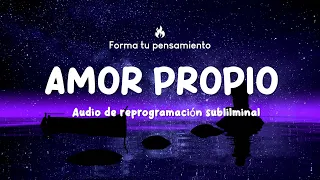 💜 AMOR PROPIO y MANIFESTACIÓN - Audio de reprogramación subliminal