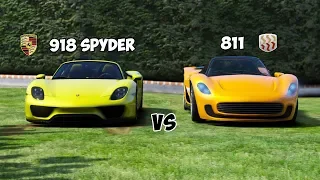 GTA 5 - PFISTER 811 vs PORSCHE 918 SPYDER