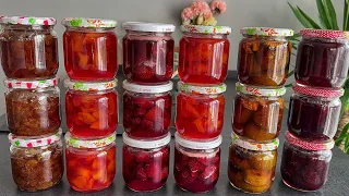 DON'T ENTER THE WINTER WITHOUT 💯JAM 😍 WITH THESE METHODS/ 5 Kinds of Jam Recipes/Jam Recipes