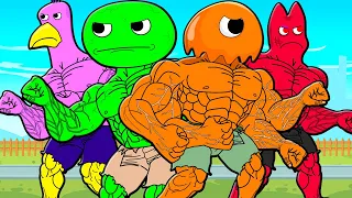 ALL SERIES MUSCLE GARTEN OF BANBAN! EVOLUTION OF GARDEN OF BANBAN Cartoon Animation