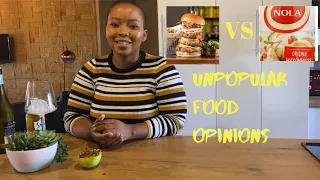 UNPOPULAR FOOD OPINIONS || MY FAVORITE COCKTAIL & VEGGIE TEMPURA BOWL || Onezwa Mbola