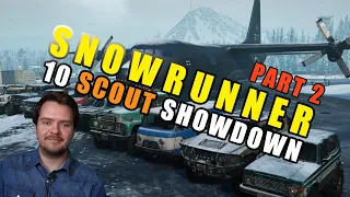 SnowRunner: The BEST scout truck SHOWDOWN (Part 2)