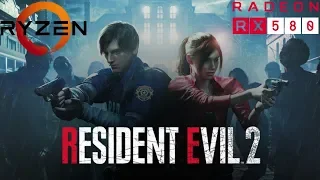 Resident evil 2 Remake Demo Ryzen 3 2200g RX 580 8gb 1080p high settings