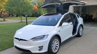 Tesla Model X- Keyfob functions, Summon, and Charging