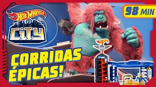 AVENTURAS ÉPICAS NO SUPER ULTIMATE GARAGE! ! 🚙🚕🚗  | Cidade Da Hot Wheels @HotWheelsPortugues